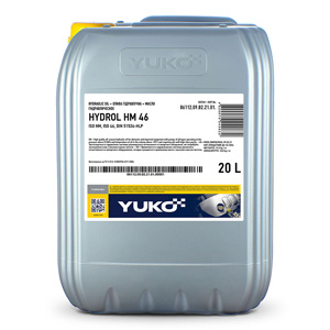 Олива гідравлічна YUKO HYDROL HM 46 17,5кг каністра 20л ПЕ